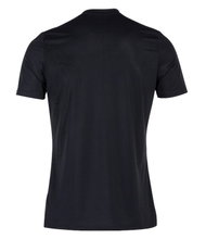 Joma Tennis-Tshirt Challenge (elastisch, leicht) schwarz Herren