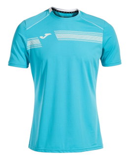 Joma Tennis T-shirt Smash (elastic, breathable) blue men's