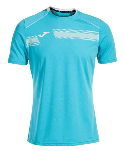 Joma Tennis-Tshirt Smash (elastisch, atmungsaktiv) blau Herren