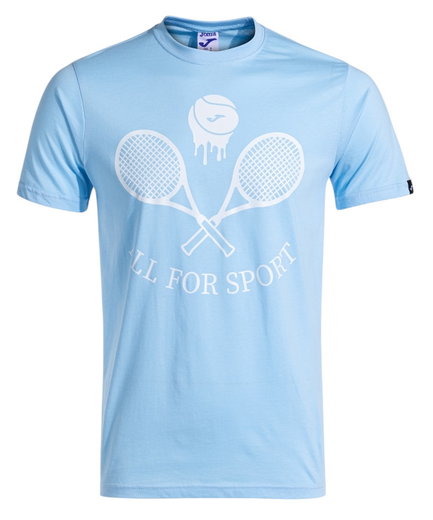 Joma Tennis Tshirt Challenge (Baumwolle) blau Herren