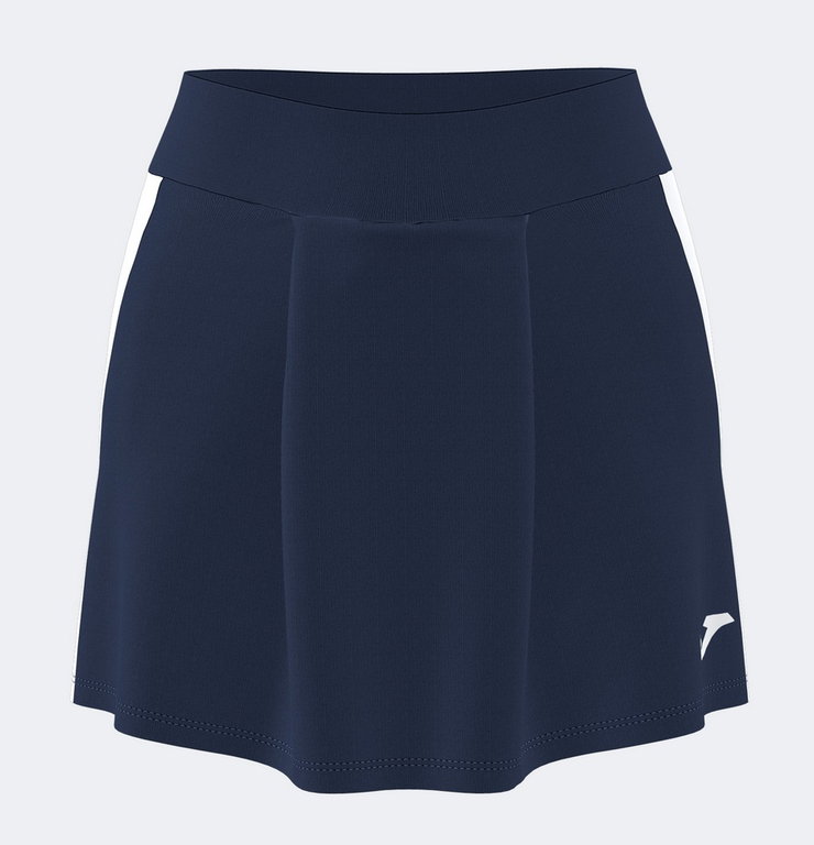 Joma Tennisrock Torneo (mit Innenhose) marineblau/weiss Damen