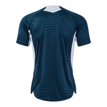 Joma Training T-shirt Kick Pro (elastic material, lightweight, breathable) navy blue/white men's