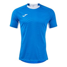 Joma Training T-shirt Kick Pro (elastic material, lightweight, breathable) royal blue/white men's