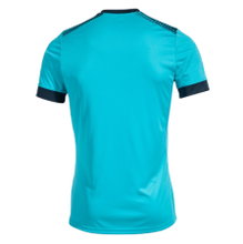 Joma Training T-shirt Eco Supernova (V-neck, lightweight, comfortable) turquoise/navy men's