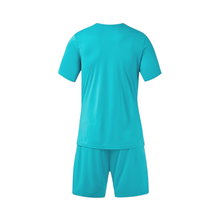 Joma tracksuit (shorts and short-sleeved shirt) Phoenix III set turquoise/yellow men's