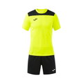 Joma Trainingsanzug (kurze Hose und kurzarm Shirt) Phoenix III Set gelb/schwarz Herren