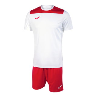 Zestaw Joma do treningu (krótkie spodenki i koszulka z krótkim rękawem) Phoenix III czerwono/biały dla mężczyzn