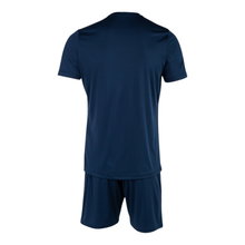 Joma tracksuit (shorts and short-sleeved shirt) Phoenix III set navy blue/red men's