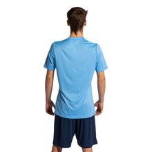 Joma tracksuit (shorts and short-sleeved shirt) Phoenix III set light blue/navy blue men's