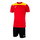 Joma dres treningowy (krótkie spodenki i koszulka z krótkim rękawem) Phoenix III zestaw czerwono/żółto/czarny męski