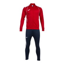 Joma Tracksuit Championship VII (Jacket and Trousers) Red/White/Navy Men