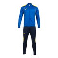 Joma Trainingsanzug Championship VII (Jacke und Hose) royalblau/gelb/marineblau Herren