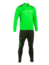 Joma Tracksuit Championship VII (Jacket and Trousers) Neon Green/Black Men