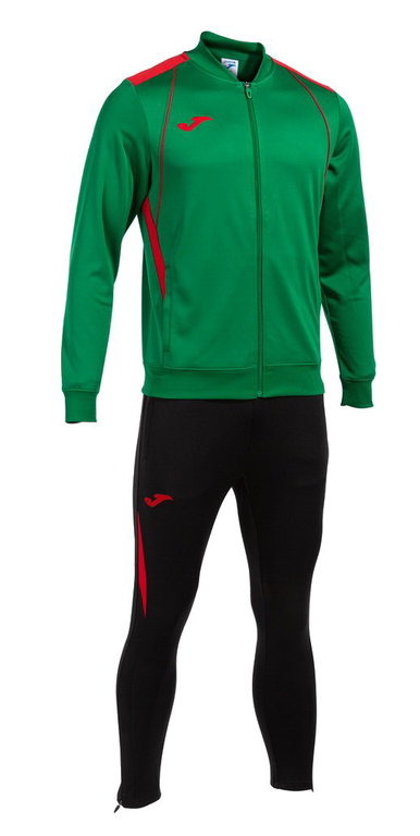 Joma Trainingsanzug Championship VII (Jacke und Hose) grün/rot/schwarz Herren