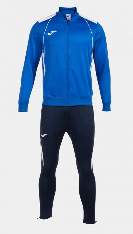 Joma Trainingsanzug Championship VII (Jacke und Hose) royalblau/weiss/marineblau Herren