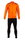 Joma Trainingsanzug Championship VII (Jacke und Hose) orange/schwarz Herren