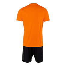 Joma tracksuit (shorts and short-sleeved shirt) Phoenix III Set orange/black men's