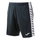 Joma Trainingshose Bermuda Heroic (100% Polyester, mit Seitentaschen) kurz anthrazitgrau/weiss Herren