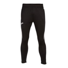 Joma Training Pants Championship VII (100% Polyester) long black/white Men