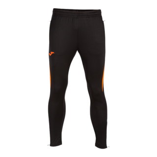 Joma Training Pants Championship VII (100% Polyester) long black/orange Men
