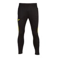 Joma Trainingshose Championship VII (100% Polyester) lang schwarz/gelb Herren
