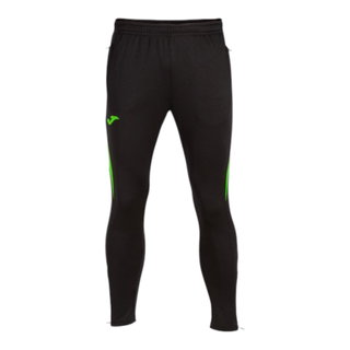 Joma Training Pants Championship VII (100% Polyester) long black/neon green Men