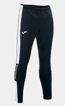 Joma Training Pants Championship IV (elastic waistband with drawstring) long black/white Men