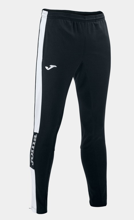 Joma Trainingshose Championship IV (elastischer Bund mit Kordelzug) lang schwarz/weiss Herren