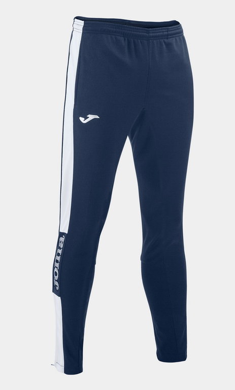 Joma Trainingshose Championship IV (elastischer Bund mit Kordelzug) lang marineblau/weiss Herren