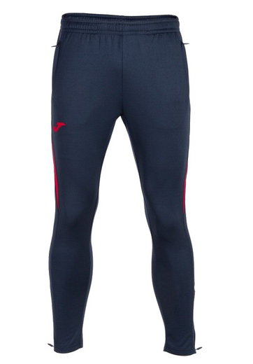 Joma Trainingshose Championship VII (100% Polyester) lang marineblau/rot Herren
