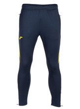 Joma Training Pants Championship VII (100% Polyester) long navy/yellow Men