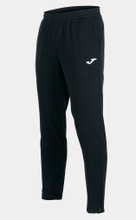 Joma Training Pants Combi (elastic waistband with drawstring) long black Men