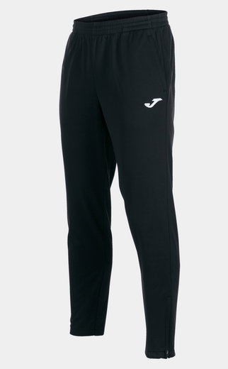 Joma Training Pants Combi (elastic waistband with drawstring) long black Men