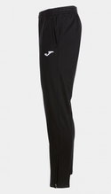 Joma Training Pants Combi (elastic waistband with drawstring) long black Men