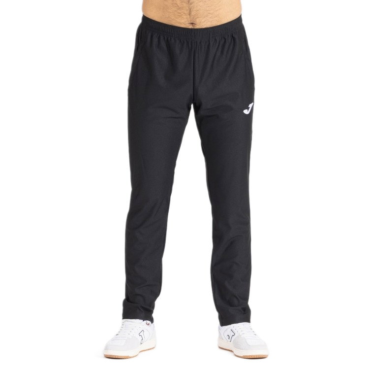 Joma Trainingshose Combi Premium (100% Polyester, atmungsaktiv) lang schwarz Herren