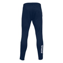 Joma Eco Championship Training Trousers (optimal freedom of movement, elastic waistband with drawstring) long navy blue/white men's