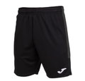 Joma Trainingshose Eco Championship Bermuda (optimale Bewegungsfreiheit, elastischer Bund mit Kordelzug) kurz schwarz/anthrazitgrau Herren