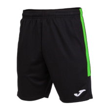 Joma Trainingshose Eco Championship Bermuda (optimale Bewegungsfreiheit, elastischer Bund mit Kordelzug) kurz schwarz/neongrün Herren