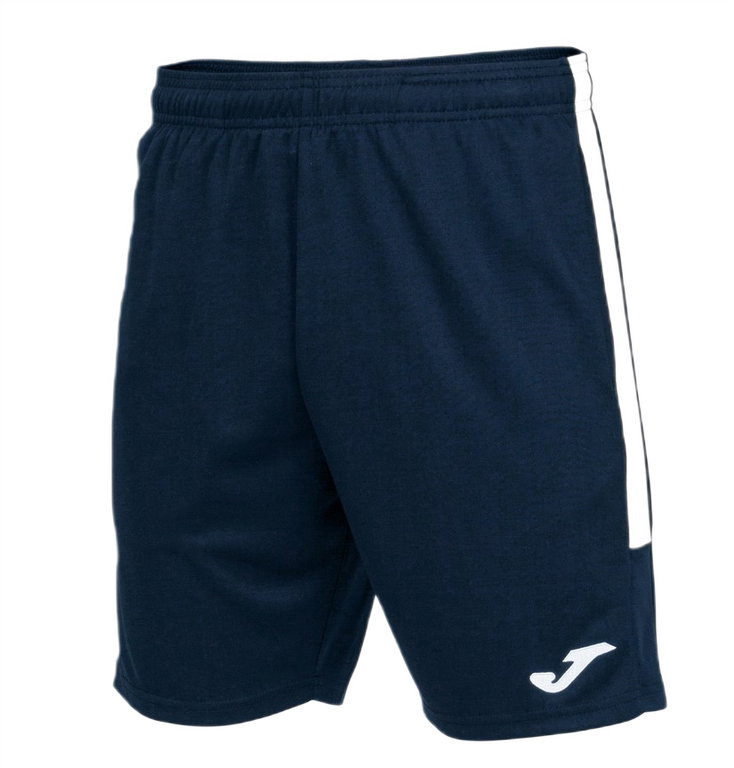 Joma Trainingshose Eco Championship Bermuda (optimale Bewegungsfreiheit, elastischer Bund mit Kordelzug) kurz marineblau/weiss Herren
