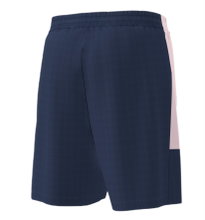 Joma Trainingshose Eco Championship Bermuda (optimale Bewegungsfreiheit, elastischer Bund mit Kordelzug) kurz marineblau/rosa Herren