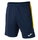 Joma Trainingshose Eco Championship Bermuda (optimale Bewegungsfreiheit, elastischer Bund mit Kordelzug) kurz marineblau/gelb Herren