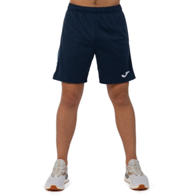 Joma Trainingshose Eco Championship Bermuda (optimale Bewegungsfreiheit, elastischer Bund mit Kordelzug) kurz marineblau/blau Herren