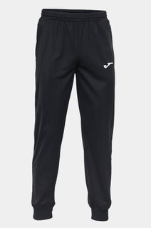 Joma Training Pants Estadio II (100% Polyester) long black Men