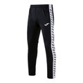 Joma Trainingshose Heroic (100% Polyester, mit Seitentaschen) lang schwarz/weiss Herren