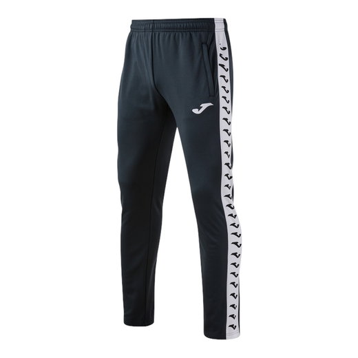 Joma Trainingshose Heroic (100% Polyester, mit Seitentaschen) lang anthrazitgrau Herren