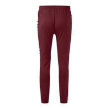 Joma Heroic Training Trousers (100% Polyester, with Side Pockets) long burgundy men’s