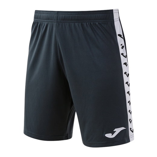 Joma Trainingshose Heroic (100% Polyester) kurz anthrazitgrau/weiss Herren