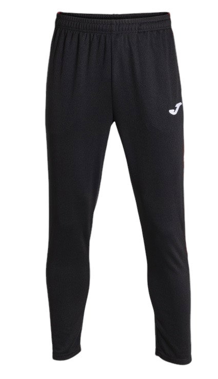Joma Trainingshose Olimpiada (strapazierfähig, atmungsaktiv) lang schwarz/rot Herren