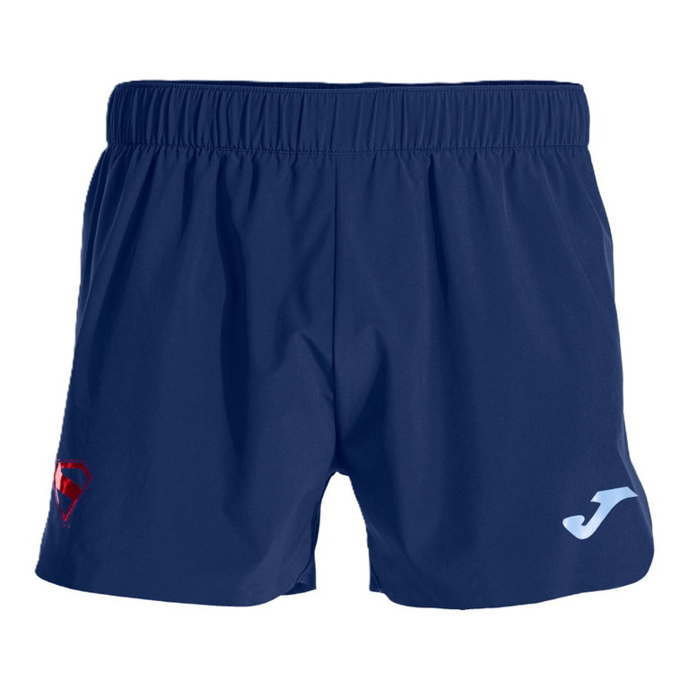 Spodnie treningowe Joma Superman Warner Bros Short (optymalna swoboda ruchów) niebieskie męskie