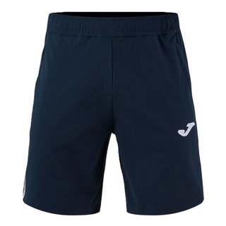 Joma Trainingshose Toledo II (100% Polyester) kurz dunkelblau/rot Herren